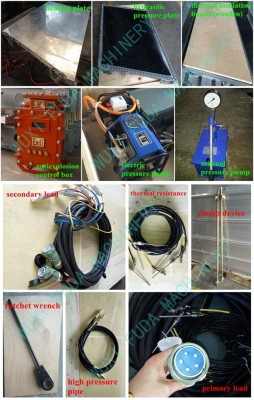 conveyor belt vulcanizer components