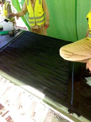 conveyor belt vulcanizer